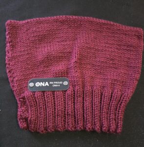 Knitted cap with ONA logo